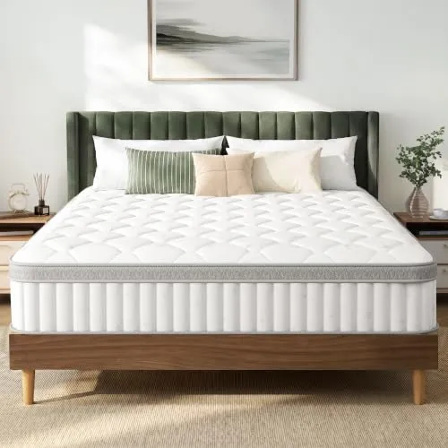 GAESTE hybrid mattress with quilted top